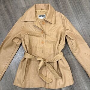 Parthenon Women's Tan Trench Coat